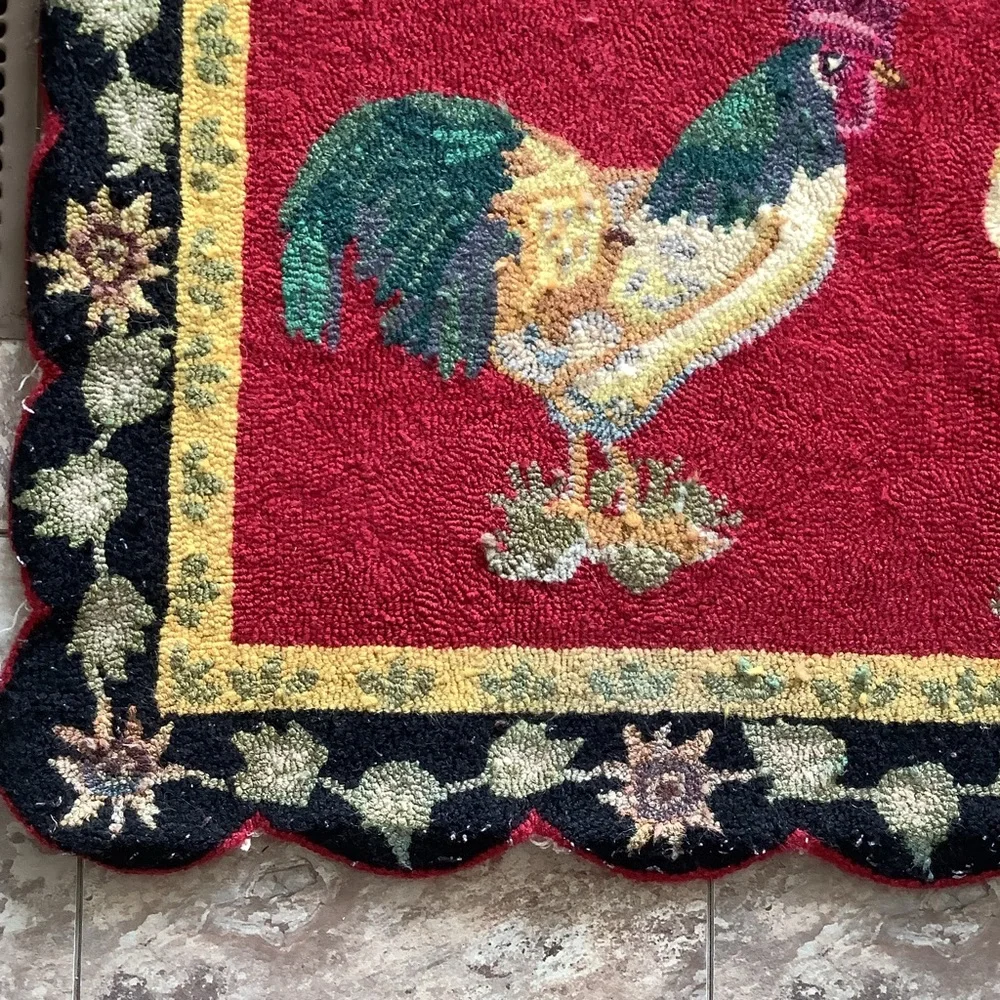C & F Home red hooked